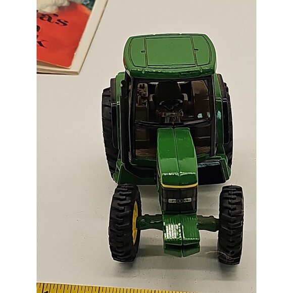 John Deere Ertl Tractor 6" Toy 6410 And Baler 590 Die cast Metal  Excellent - Picture 5 of 11